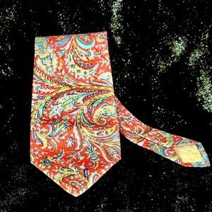 Liberty of London Cotton Paisley Print Tie